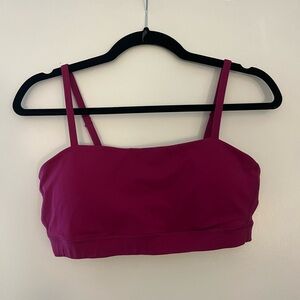 Gus is square neck sports bra